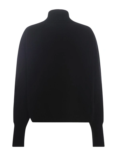 Shop Kenzo Sweater  "flower" In Black