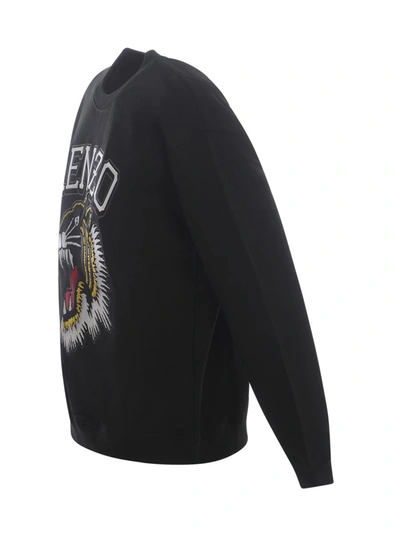 Shop Kenzo Sweatshirt  "tiger" In Black