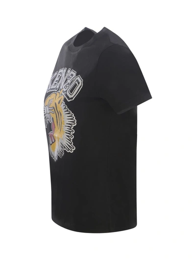 Shop Kenzo T-shirt  "tiger" In Black