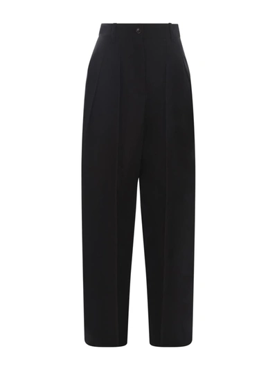 Shop Kenzo Trousers In Black