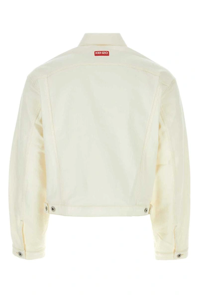 Shop Kenzo Jackets And Vests In White