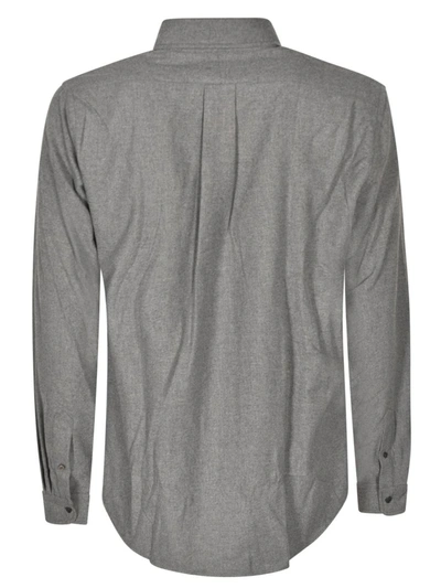 Shop Kenzo Shirts In Grey