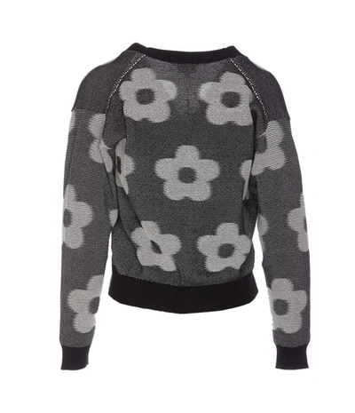 Shop Kenzo Sweaters In Grey