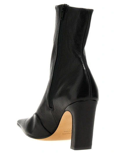 Shop Khaite 'the Dallas Stretch' Ankle Boots In Black