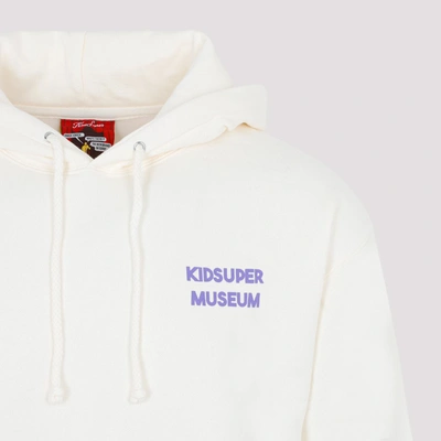 Shop Kidsuper Cotton Sweatshirt In Nude &amp; Neutrals