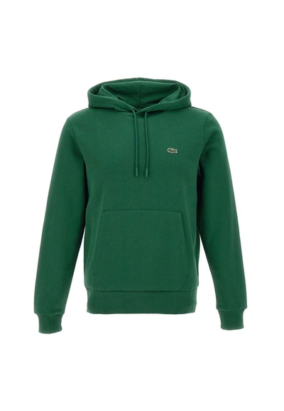 Shop Lacoste Sweatshirt In Green