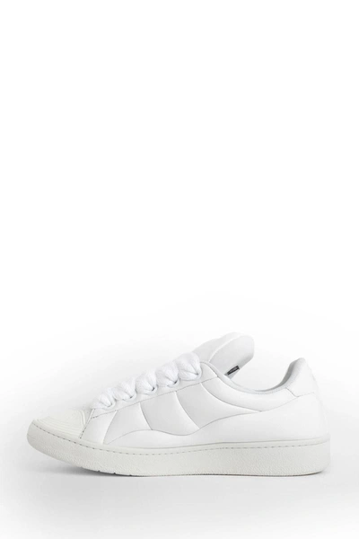 Shop Lanvin Sneakers In White