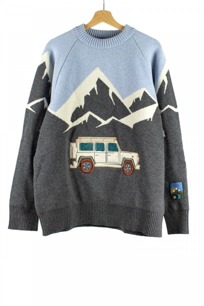 Shop Lc23 Jeep Jaquard Sweater Clothing In Multi