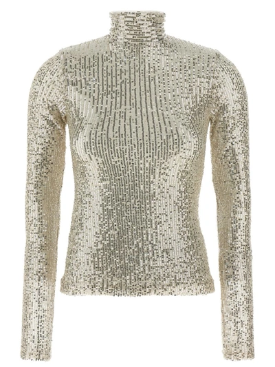 Shop Le Twins 'assisi' Top In Silver