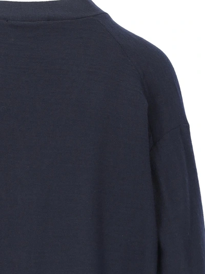 Shop Lemaire Sweaters In Blue