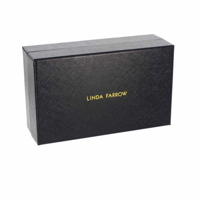 Shop Linda Farrow Sunglasses In White