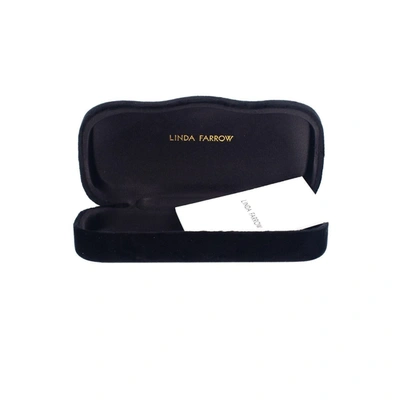 Linda Farrow Round Frame Sunglasses In Tartarugato