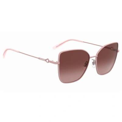 Shop Love Moschino Sunglasses In Pink