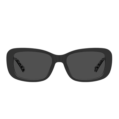 Shop Love Moschino Sunglasses In Black