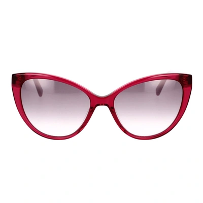Shop Love Moschino Sunglasses In Red