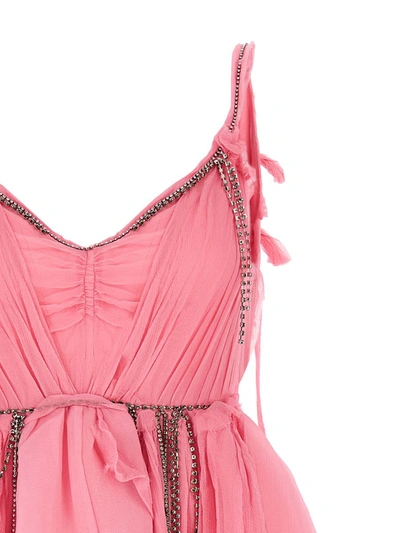 Shop Loveshackfancy 'ashida' Dress In Pink
