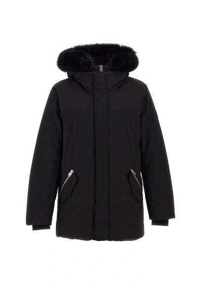 Shop Mackage "edward Bx" Down Jacket In Black