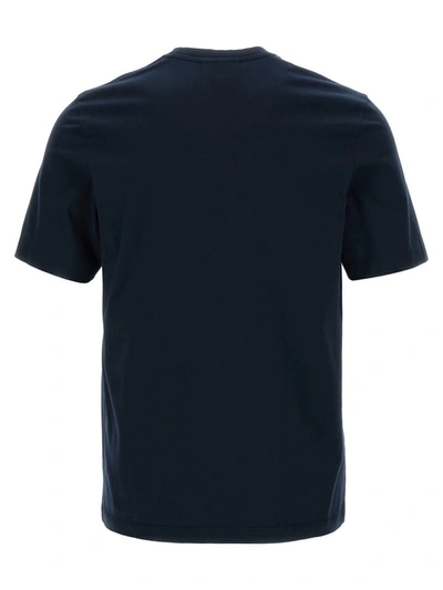 Shop Maison Kitsuné 'fox Champion' T-shirt In Blue