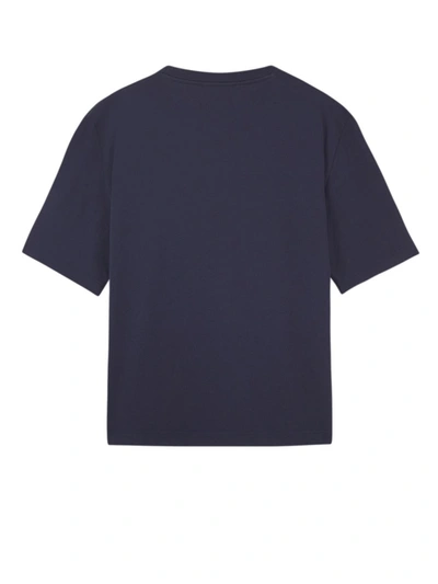 Shop Maison Kitsuné T-shirt In Blue
