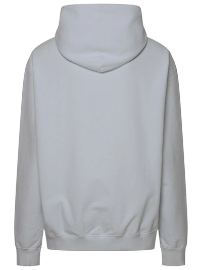 Shop Maison Margiela White Cotton Sweatshirt