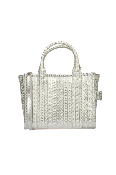 Shop Marc Jacobs Bags In Silver Bright White