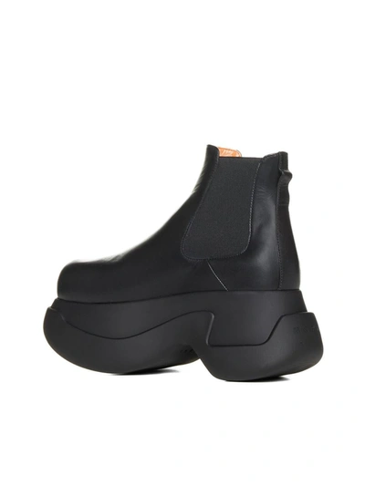 Shop Marni Flat Shoes In Black