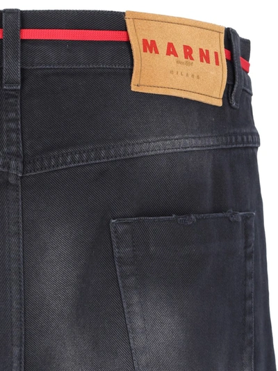 Shop Marni Jeans In Black