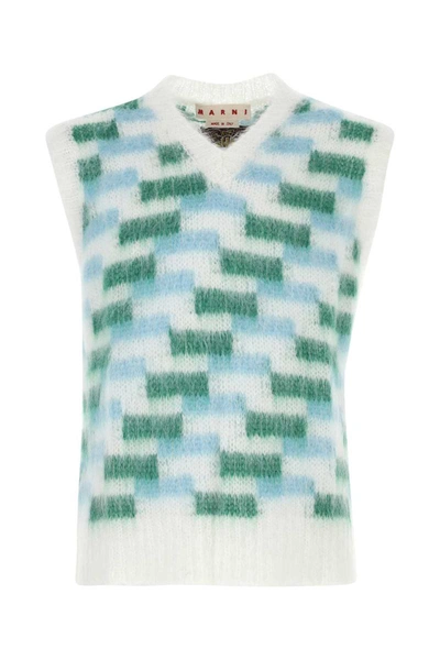 Shop Marni Knitwear In Multicoloured