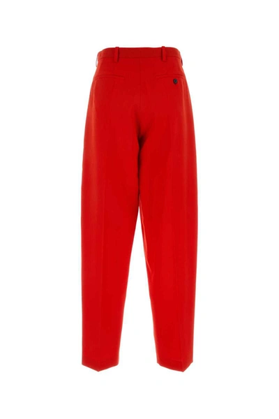 Shop Marni Pants In Red