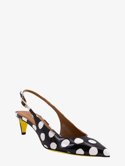 Shop Marni Slingback In Black