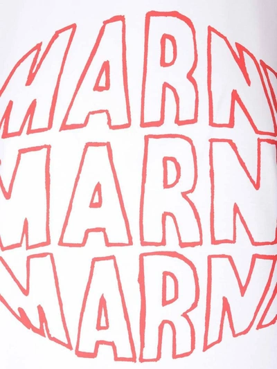 Shop Marni T-shirt In Clw01