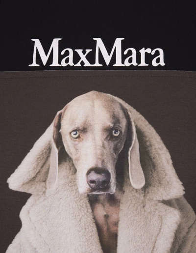 Shop Max Mara Valido T-shirt In Black