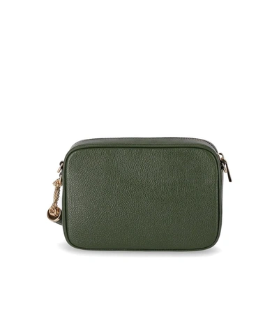 Shop Michael Kors Ginny Green Crossbody Bag