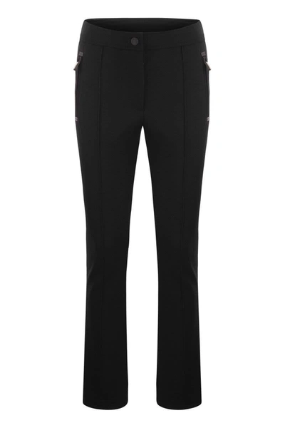 Moncler Grenoble Women Twill Trousers In Black