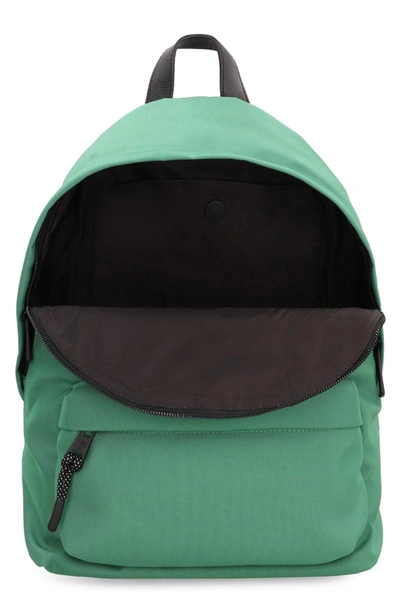 Shop Moncler Pierrick Technical Fabric Backpack In Green