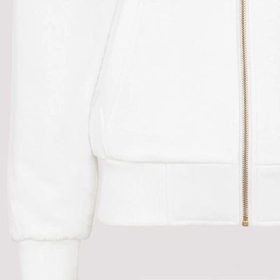 Shop Moose Knuckles Madison Bunny Hoodie Sweatshirt In White