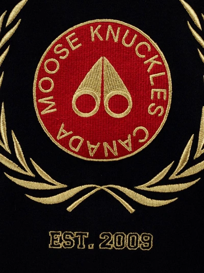 Shop Moose Knuckles T-shirt In Black