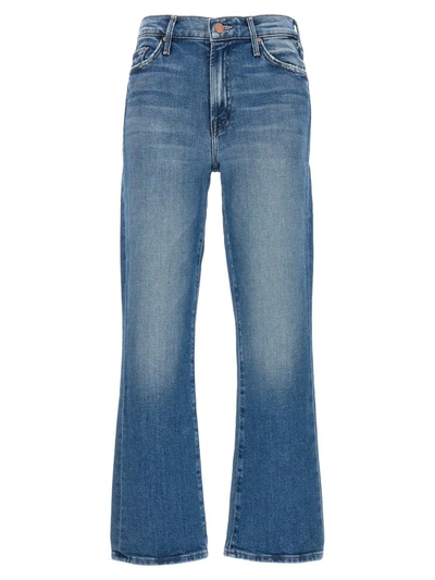 Shop Mother 'the Outsider Ankle' Jeans In Blue