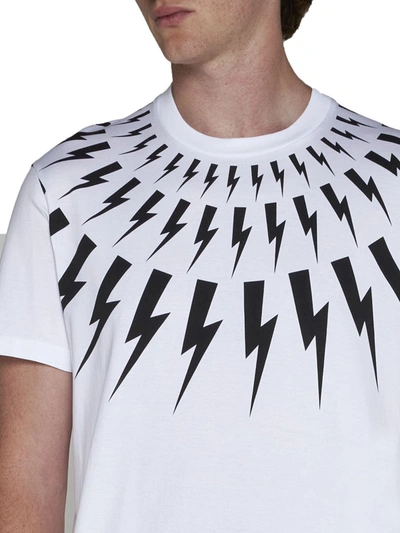 Shop Neil Barrett T-shirts And Polos In White