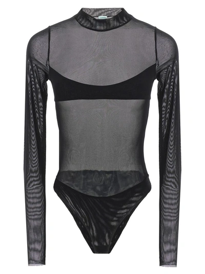 Shop Not After Ten Tulle Body In Black