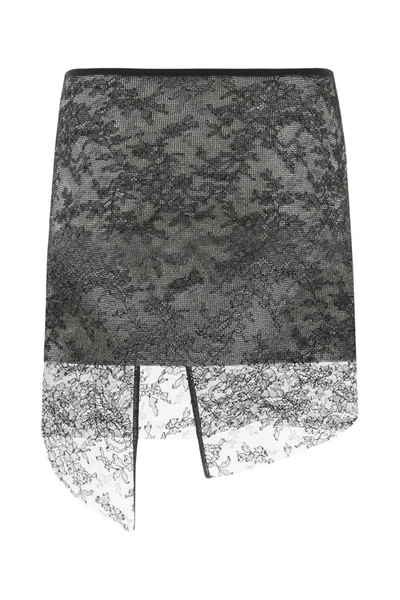 Shop Nué Skirts In Crystalblack