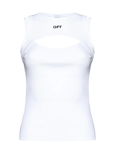Shop Off-white Off Top In White