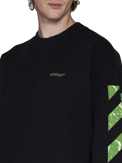 Off white sweater black green clearance
