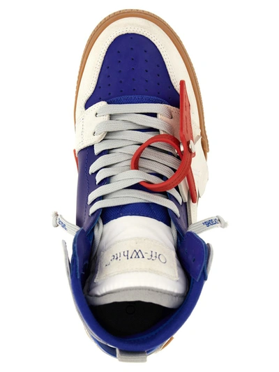 Shop Off-white 'floating Arrow' Sneakers In Blue