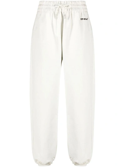 Shop Off-white Cotton Trousers