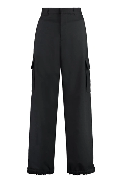 Shop Off-white Technical Fabric Pants In Black