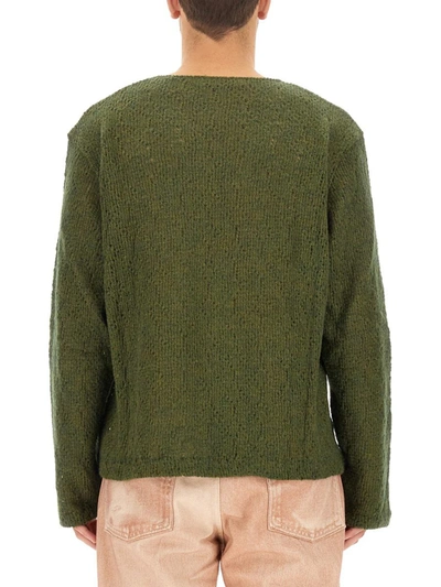 Shop Our Legacy Mohair Blend Knit In Green