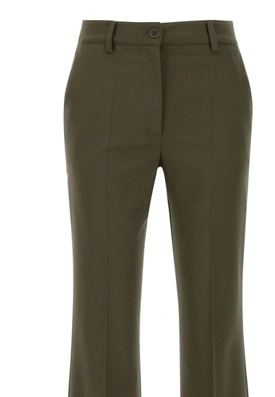 Shop P.a.r.o.s.h . "liliux23" Wool Pants In Green
