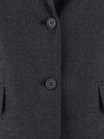 P.a.r.o.s.h P. A.r. O.s. H. Virgin Wool Blazer In Gray