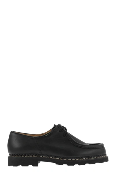 Shop Paraboot Michael - Leather Derby In Black